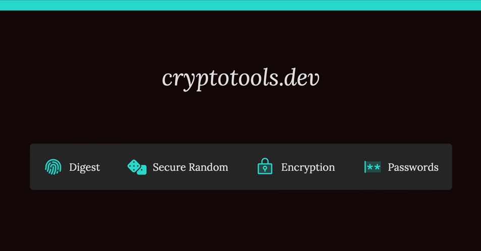 CryptoTools social card