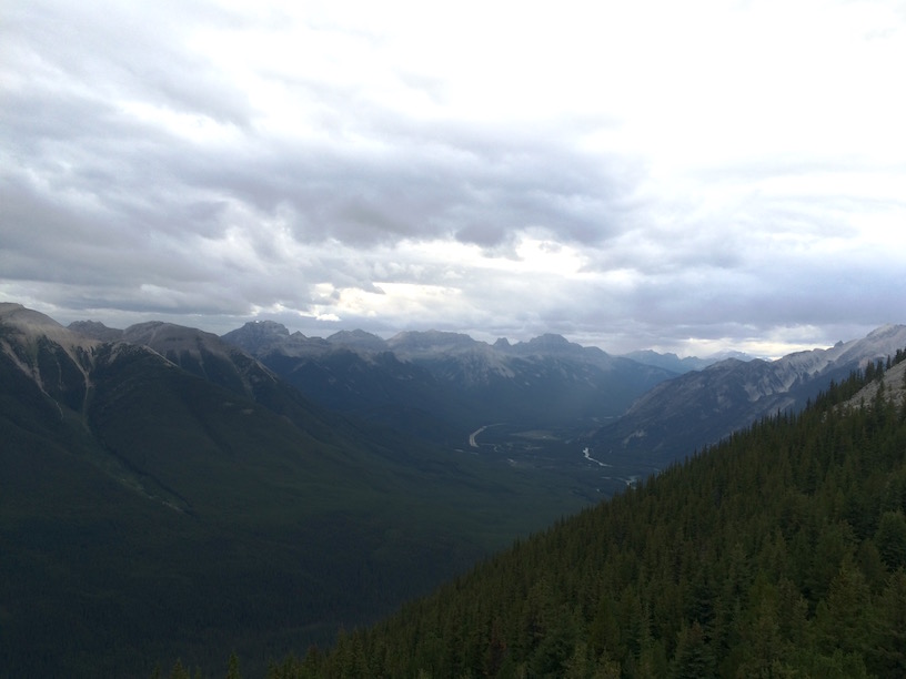 View from the top of the mountain